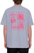 Koszulki męskie - t-shirt VOLCOM PRIMED TEE Violet Dust - miniaturka - grafika 1