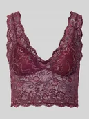 Biustonosze - Biustonosz typu bralette z obszyciem z koronki model ‘CHLOE’ - miniaturka - grafika 1