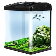 Akwaria i zestawy akwarystyczne - SunSun HR-320 - Akwarium zestaw czarny 19l SunSun Akwarium HR-320 BLACK - miniaturka - grafika 1
