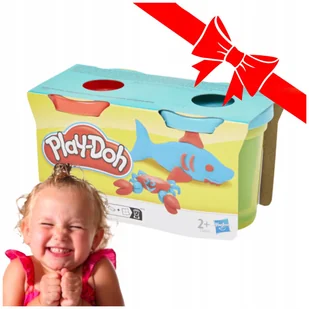 CIASTOLINA PLAYDOH KREATYWNY ZESTAW DO ĆWICZENIA WYOBRAŹNI 2 KOLORY TUBY - Masy plastyczne - miniaturka - grafika 1