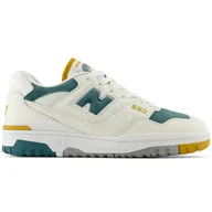 Sneakersy damskie - New Balance Buty Sneakersy Kremowe 550 BB550VRA - miniaturka - grafika 1