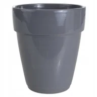 Donice - Osłonka storczyk ceramiczna 13 cm grafit CERMAX - miniaturka - grafika 1