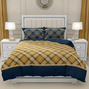 Pościel bawełniana 160x200cm BAWEŁNA 100% - LATTICE - Pościel Pościel bawełniana 160x200cm BAWEŁNA 100% - LATTICE - Pościel - miniaturka - grafika 1