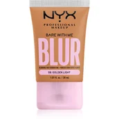 Podkłady do twarzy - NYX PROFESSIONAL MAKEUP Bare With Me Blur Tint Foundation 08 Golden Light - Podkład  08 Golden Light - miniaturka - grafika 1