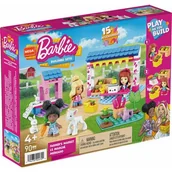 Klocki - Mega Bloks Klocki Barbie Targ farmerski HDJ85 - miniaturka - grafika 1