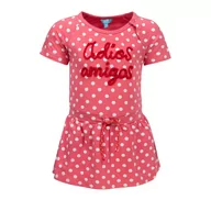 Sukienki - Dziewczęca sukienka z krótkim rękawem, wielokolorowy, rozmiar 62 - miniaturka - grafika 1