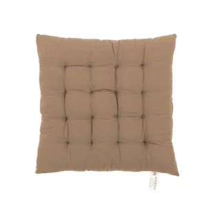 Brązowa poduszka na krzesło Tiseco Home Studio, 40x40 cm - Poduszki na krzesła - miniaturka - grafika 1