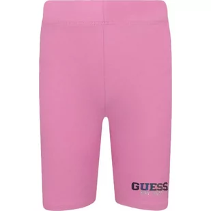 Guess Szorty | Slim Fit - Spodnie i spodenki dla dziewczynek - miniaturka - grafika 1