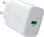Ładowarki do telefonów - Greencell PowerSource Solo30 Biała Ładowarka sieciowa 30W USB-C Power Delivery - miniaturka - grafika 1