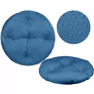 Poduszki na krzesła - Domarex Siedzisko XXL Oxford Brasil wodoodporne niebieski, 65 cm - miniaturka - grafika 1