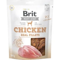 Przysmaki dla psów - Brit Brit Jerky Snack Real Fillets Chicken 200g 101-111746 - miniaturka - grafika 1