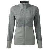 Bluzy sportowe damskie - Bluza damska Dare 2b Elation IV Core Stretch Rozmiar: XXXL / Kolor: szary/zielony - miniaturka - grafika 1