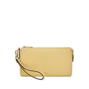Fossil Damski portfel podróżny na prezent, żółty, żółty, S - Portfele - miniaturka - grafika 1