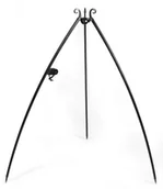 Akcesoria do grilla - Trójnóg do grilla, woka i kociołka z kołowrotkiem 200 cm, czarny - miniaturka - grafika 1
