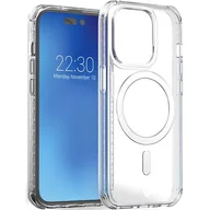 Etui i futerały do telefonów - Etui FORCE Air Reinforced Case MagSafe do Apple iPhone 14 Pro Przezroczysty - miniaturka - grafika 1
