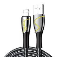 Kable USB - Joyroom Kabel USB do Lightning S-1230K6 2.4A 1.2m (czarny) - miniaturka - grafika 1
