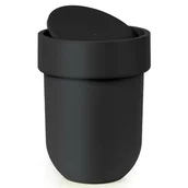 Stojaki i wieszaki na papier toaletowy - Umbra Kosz łazienkowy Touch czarny 023269-040 - miniaturka - grafika 1