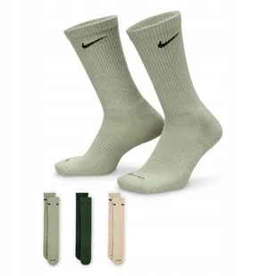 Skarpety długie Nike Everyday Plus 3PAK (SX6888-994) 34-38EU - Skarpetki damskie - miniaturka - grafika 1