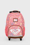 Plecaki szkolne i tornistry - Roxy plecak dziecięcy kolor różowy duży wzorzysty - miniaturka - grafika 1