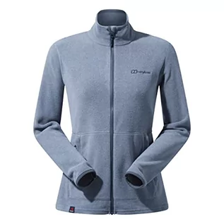 Kurtki damskie - Berghaus Damska kurtka polarowa Prism 2.0 mikrointeraktywna z zamkiem błyskawicznym Harbour Mist/Grey Pinstripe 14 4A001062DQ1 - grafika 1