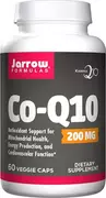 Witaminy i minerały - ﻿Jarrow Formulas - Koenzym Co-Q10, 200mg , 60 kapsułek - miniaturka - grafika 1