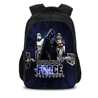 Plecaki - Star Wars Elementary And Middle School Plecaki komputerowe Star Wars Plecaki Blak15 - miniaturka - grafika 1