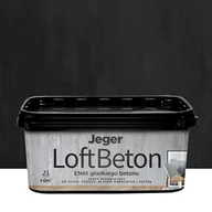 Tynki - Efekt dekoracyjny LOFT BETON 2 l kolor nr 6 Efekt betonu JEGER - miniaturka - grafika 1