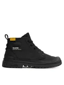 Botki męskie - Palladium Trapery Sp20 Hi Tech 79114-008-M Czarny - miniaturka - grafika 1