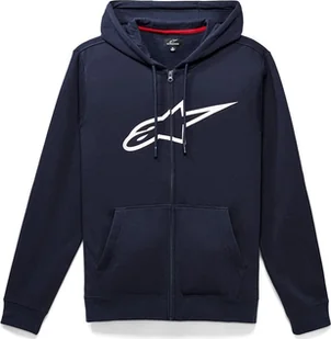 Alpinestars Bluza z kapturem ALPINESTARS AGELESS II ZIP HOODIE, Nav/White Rozmiar: L - Bluzy męskie - miniaturka - grafika 1
