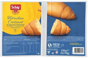 Schar Rogaliki Croissant bezglutenowe 220g - Schär - Bułki - miniaturka - grafika 1