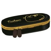 Piórniki - St. Majewski Piórnik saszetka usztywniona z wewnętrzną klapką Pusheen Gold - miniaturka - grafika 1