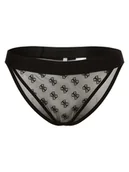 Majtki damskie - GUESS - Slipy damskie, czarny - miniaturka - grafika 1