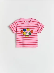Reserved - T-shirt w paski Miffy - wielobarwny - Bluzki dla niemowląt - miniaturka - grafika 1