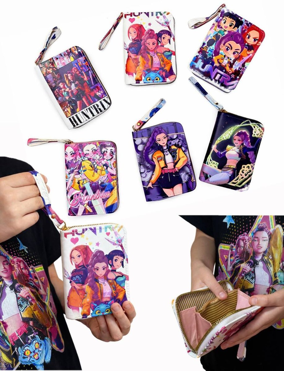 Portmonetka dziecięca K-POP Demon Hunters Huntrix