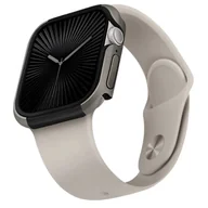 Akcesoria do zegarków - UNIQ etui Valencia Apple Watch Series 46mm srebrny/titanium silver - miniaturka - grafika 1