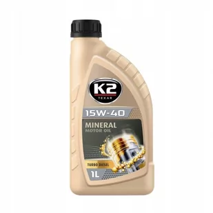 K2 TEXAR 15W40 TURBO DIESEL 1 L O14D0001 - Chemia warsztatowa - miniaturka - grafika 1