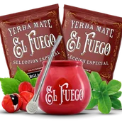 Yerba Mate - Zestaw Yerba Mate Matero + Bombilla na start - miniaturka - grafika 1