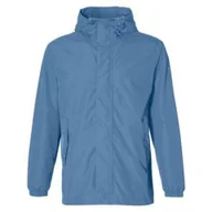 Kurtki rowerowe - Rowerowa kurtka przeciwdeszczowa Hoga unisex, horizon blue - miniaturka - grafika 1