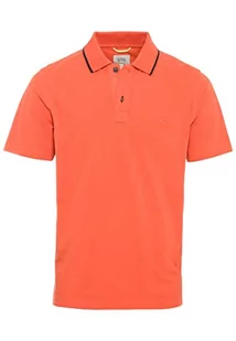 camel active Męska koszulka polo 409965/7P76, czerwony, S - Koszulki męskie - miniaturka - grafika 1