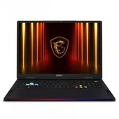 Laptopy - MSI Raider A18 HX A9WIG-263 - AMD Ryzen 9 9955HX3D - Win 11 Home - GeForce RTX 5080 - 32 GB RAM - 2 TB SSD NVMe - 45.7 cm 18" 3840 x 2400 UHD+ @ 120 Hz - Wi-Fi 7, Bluetooth - Rdzeń czarny 00182L-263 - miniaturka - grafika 1