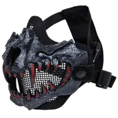 Odzież taktyczna i umundurowanie - Maska Stalker Fangs Standard Czarna - miniaturka - grafika 1