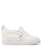 Buty dla dziewczynek - Vans Tenisówki Slip-On V VN0A5EFKWHT1 Biały - miniaturka - grafika 1