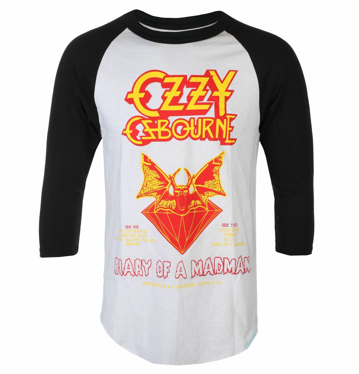 longsleeve OZZY OSBOURNE - DIARY OF MADMAN, rękaw 3/4-S