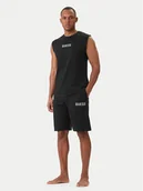 Piżamy męskie - Guess Piżama U6GX02 KCAM1 Czarny Regular Fit - miniaturka - grafika 1