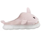 Kapcie damskie - Kapcie Miękkie Ocieplane Wygodne Domowe Modne Stylowe Papcie Futerkowe Wsuwane Damskie Ciepłe Z Rekinem Rox Różowe 39 - miniaturka - grafika 1
