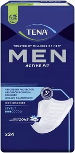 Tena Men Light (level 1), wkłady anat. 24szt - Moda i Uroda OUTLET - miniaturka - grafika 1