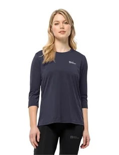 Jack Wolfskin Koszulka damska Crosstrail 3/4 T W - Koszulki i topy damskie - miniaturka - grafika 1
