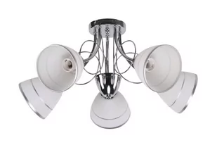 Candellux ELOTTE LAMPA SUFITOWA 5X40W E27 BIAĹ Y 35-77936 35-77936 - Lampy sufitowe - miniaturka - grafika 1