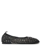 Baleriny - Tory Burch Baleriny 162066 Czarny - miniaturka - grafika 1