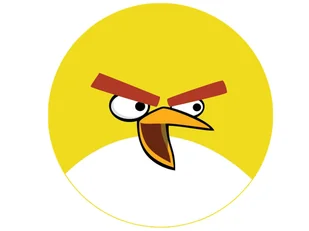 Dekoracyjny opłatek tortowy Angry Birds - 20 cm - Ciasta i półprodukty do ciast - miniaturka - grafika 1
